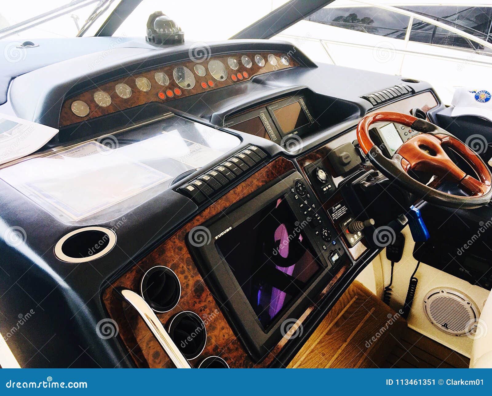 Boat captain house stock image. Image of boat, pilot 113461351