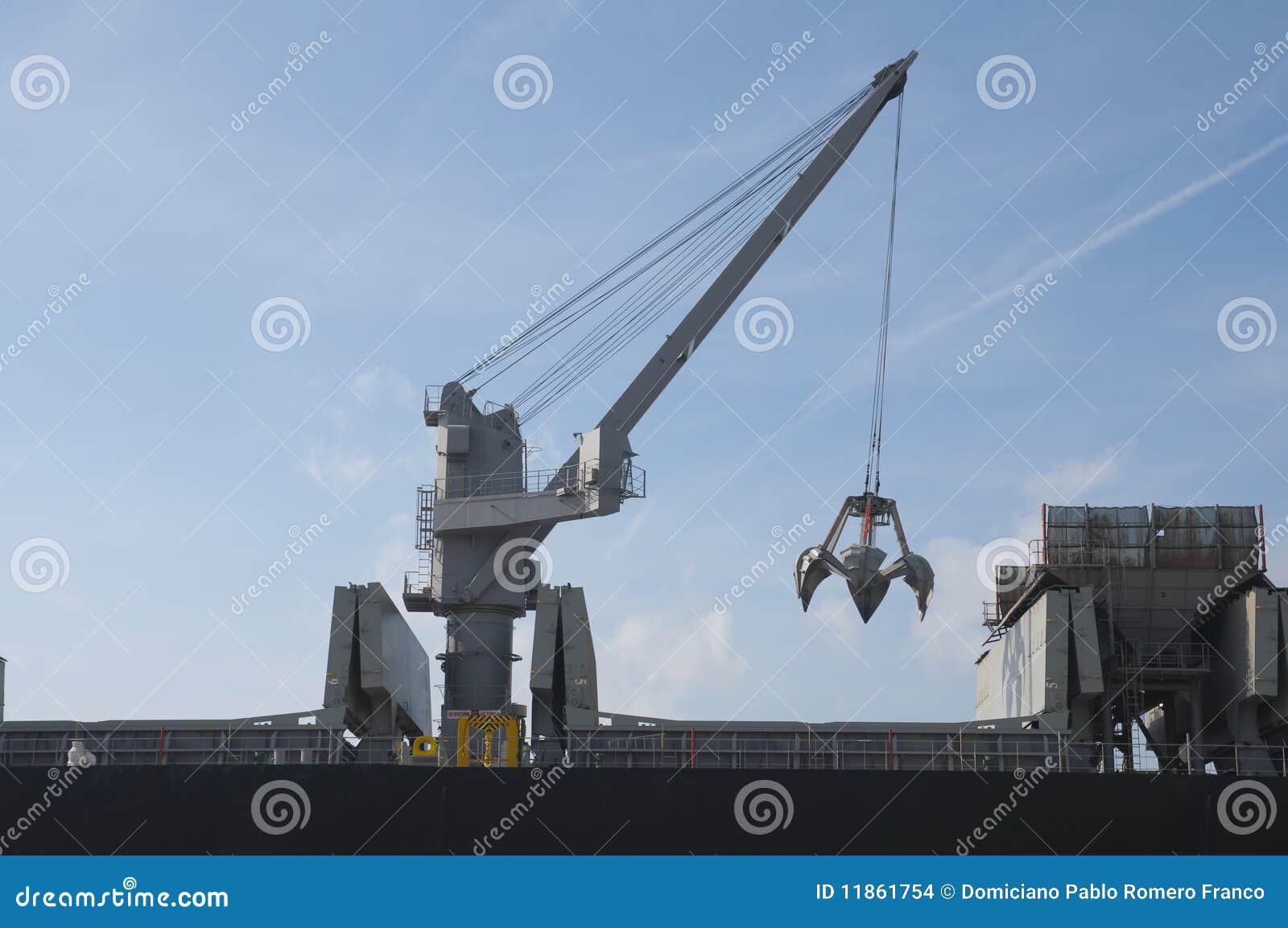 Boat Crane Stock Images Image 11861754