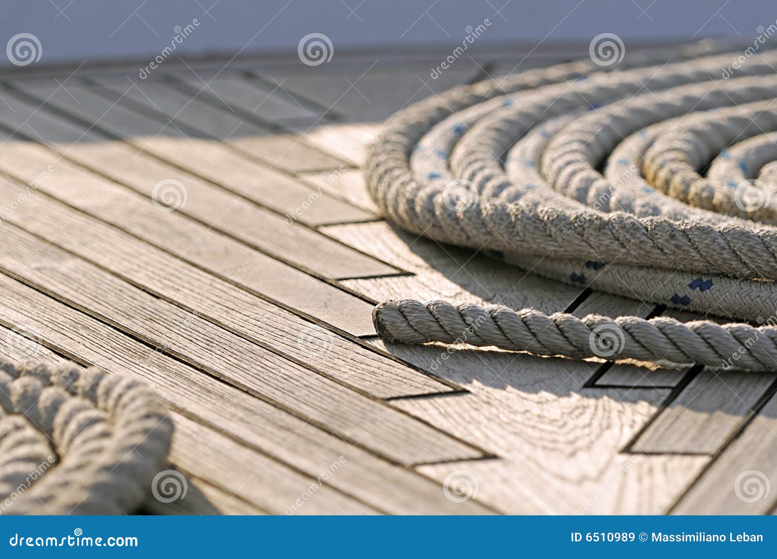 Boat detail stock image. Image of maritime, cord, deck - 6510989
