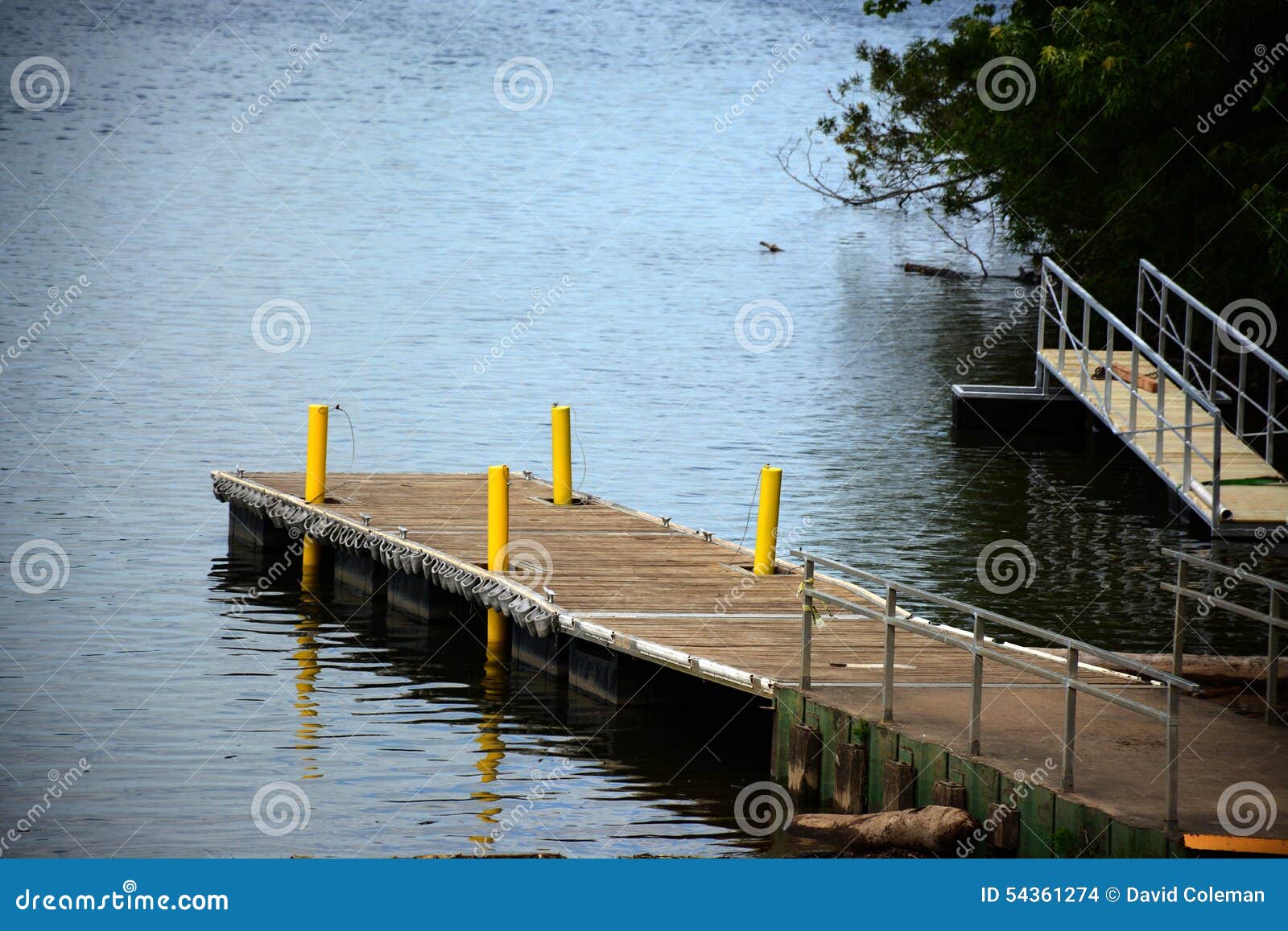 Boat Dock Stock Photo - Image: 54361274