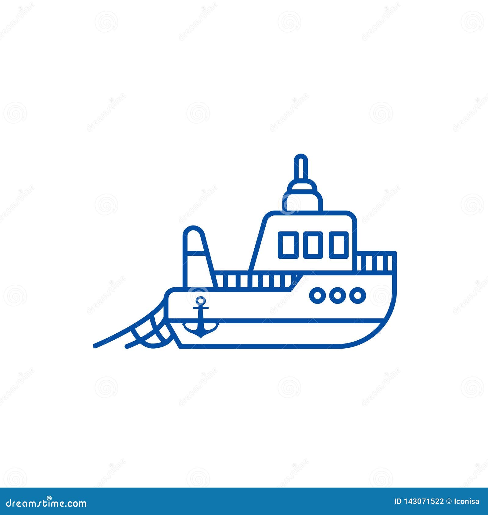 Free Free 256 Fishing Boat Outline Svg SVG PNG EPS DXF File