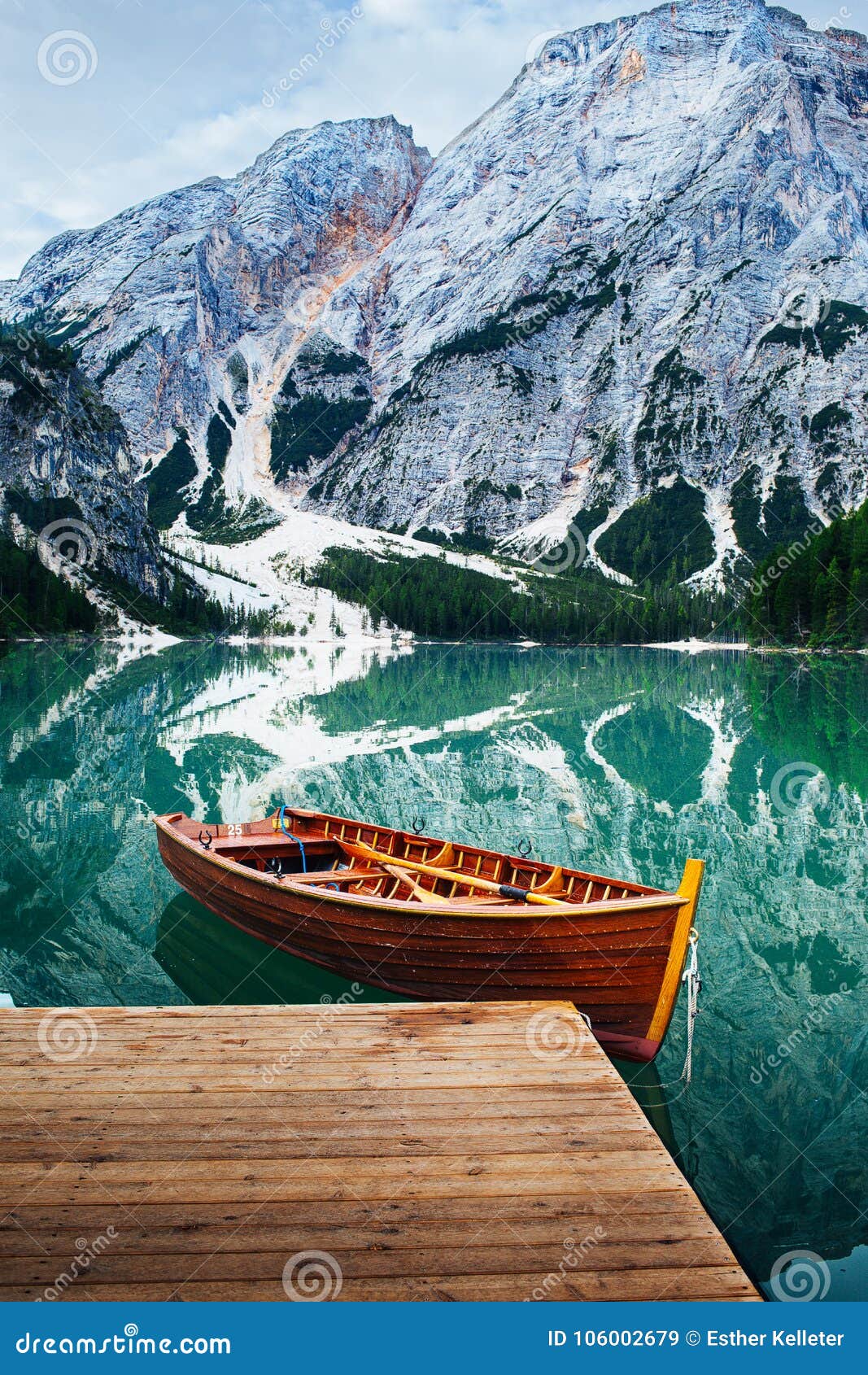 Lake Braies Dolomites Italy Stock Photos - 1,066 Images