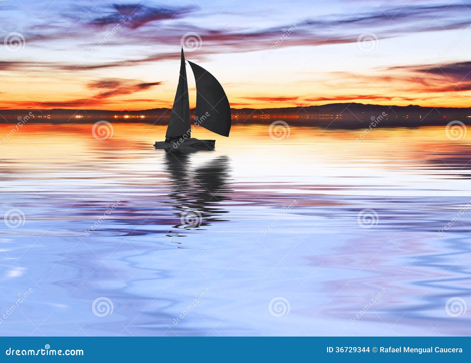 a boat on the lake