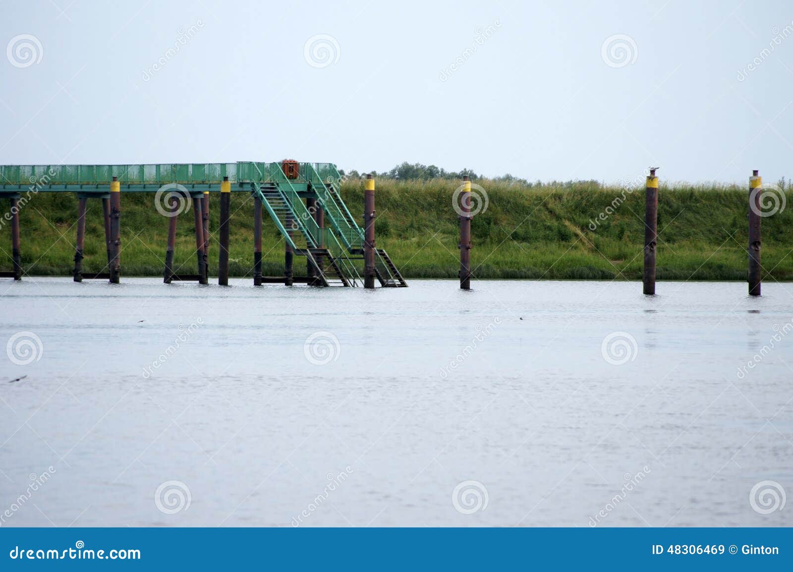 Boat launch stock image. Image of elbe, stairs, scaffolding 48306469