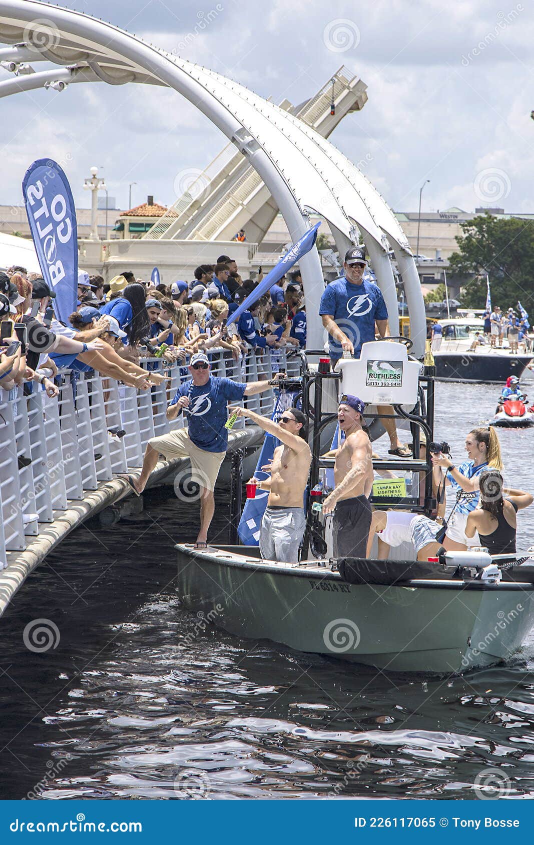 Tampa Bay Lightning Boat Parade