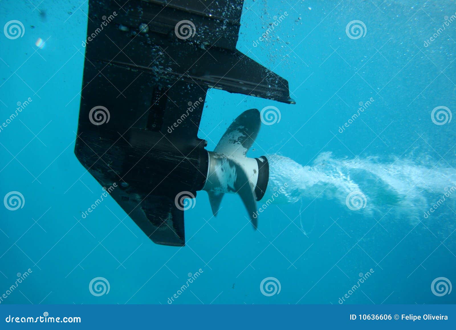 Boat propeller stock photo. Image of propeller, rotational ...