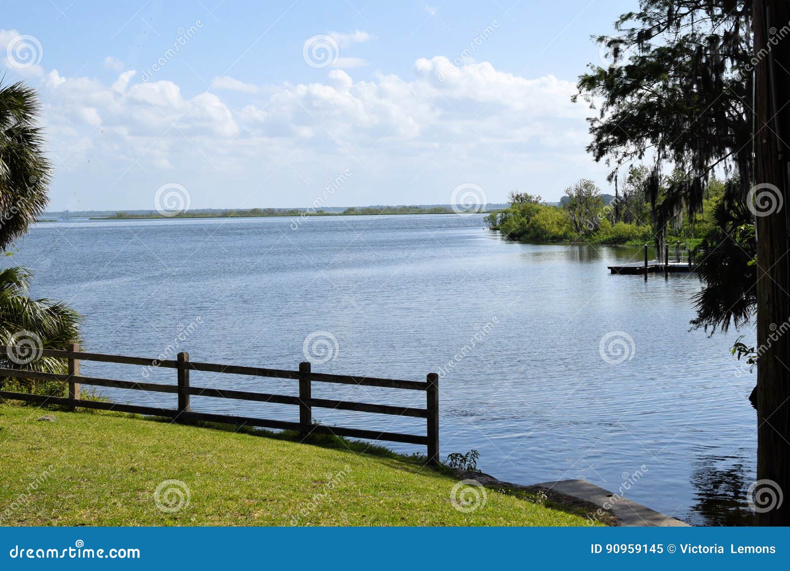 boat ramp to orange lake 2 photograph by lydia holly