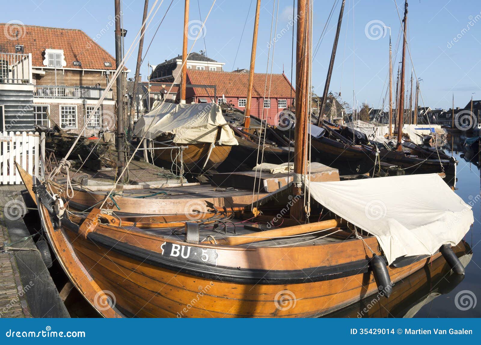 Boat Yard For Fishing Boats. Stock Photo - Image of ...