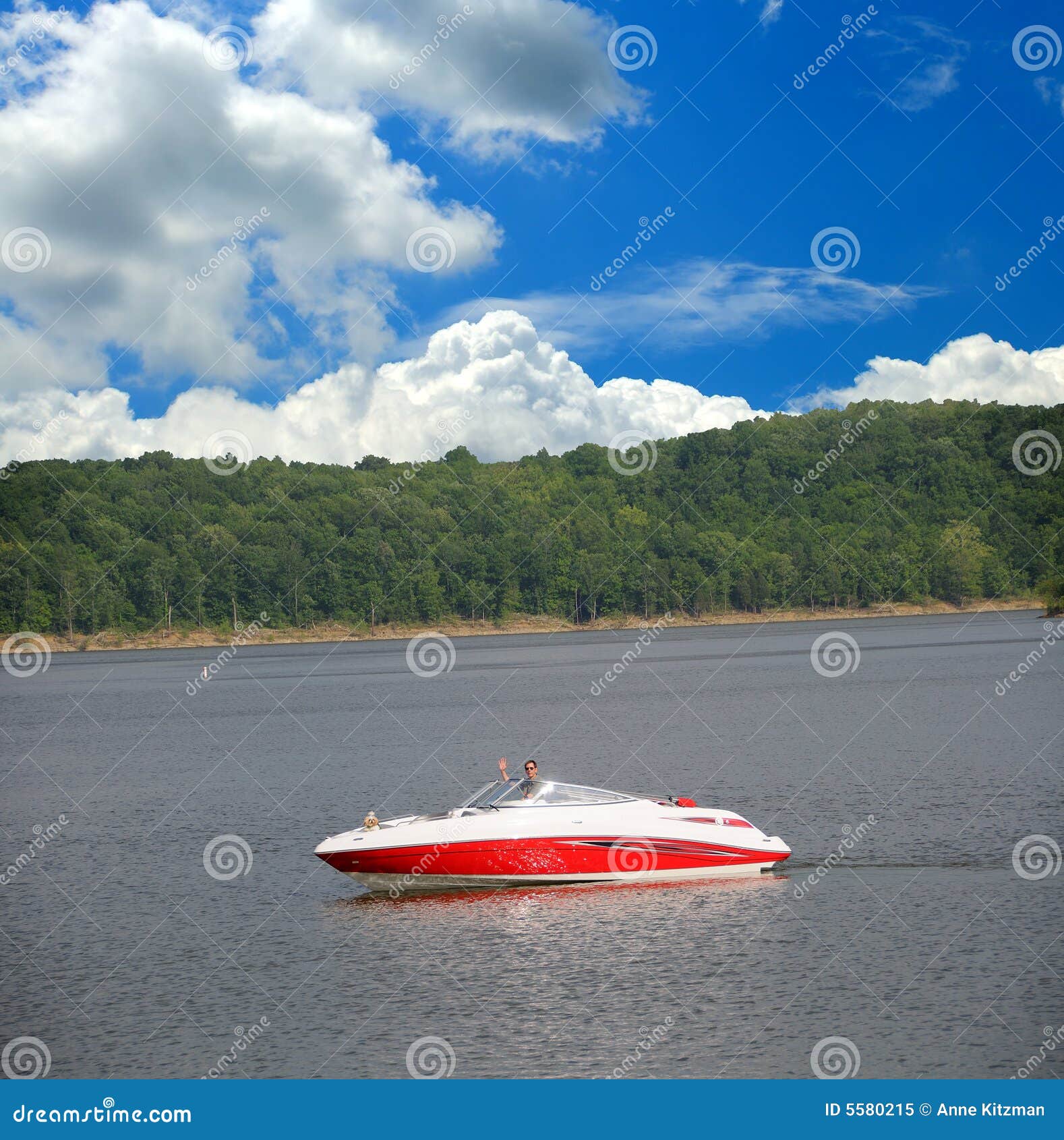 Boating in Kentucky stock image. Image of landscape, kentucky 5580215