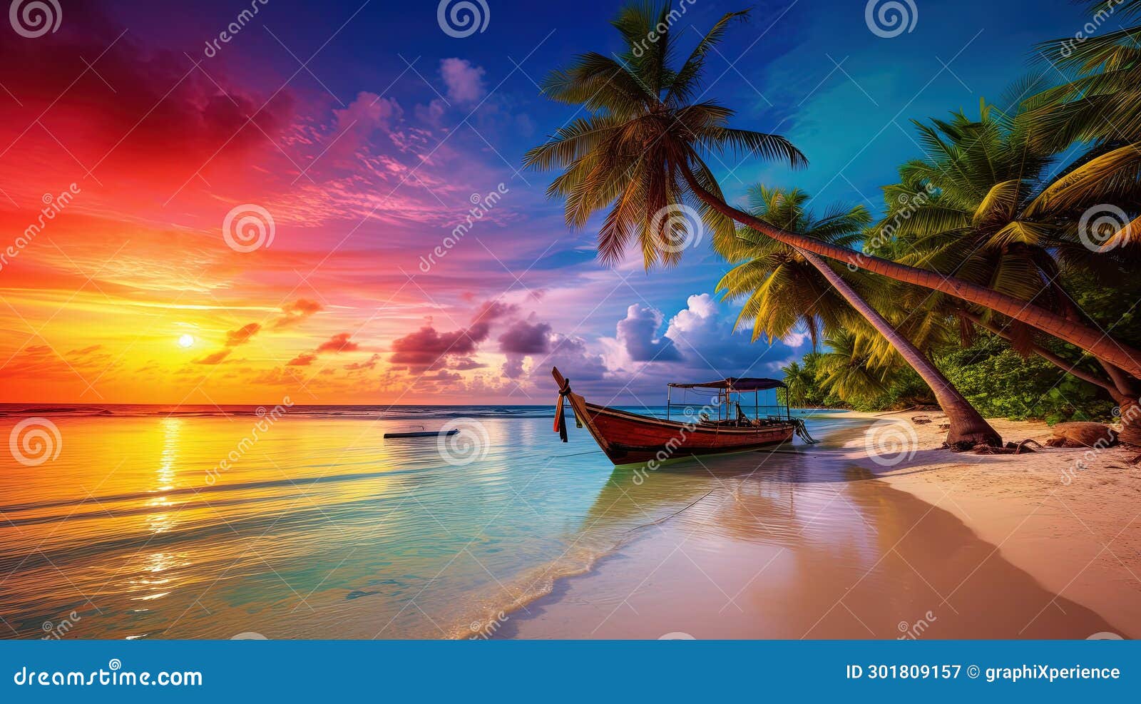boating in mesmerizing colorscapes