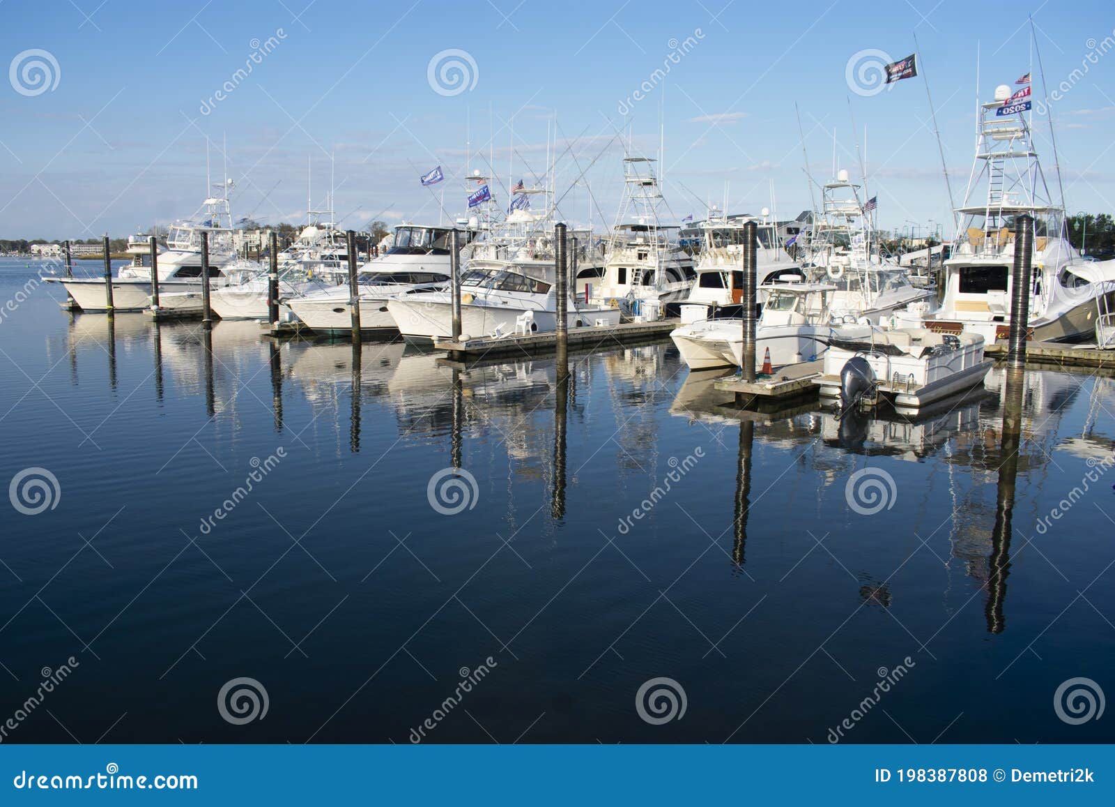 Boats in a Belmar Marina 02 Stock Photo Image of boats, hulls 198387808