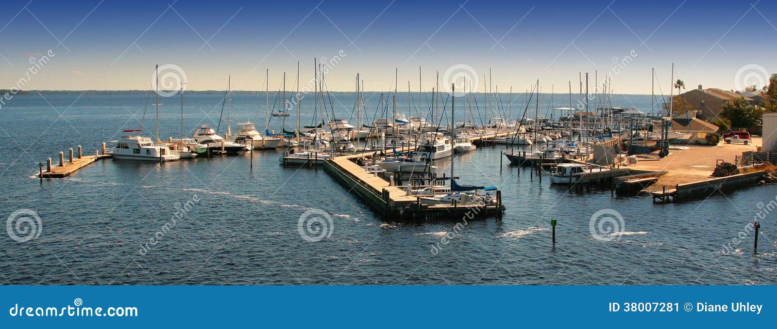 Boats Docked in Marina stock image. Image of europe, clear 38007281