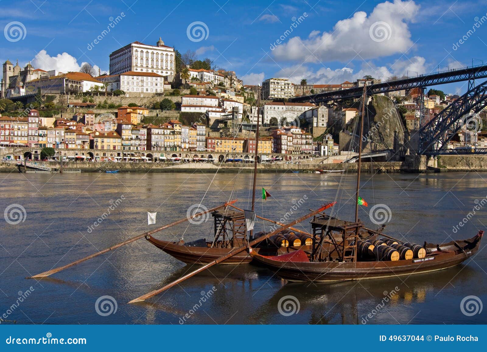 boats in douro river