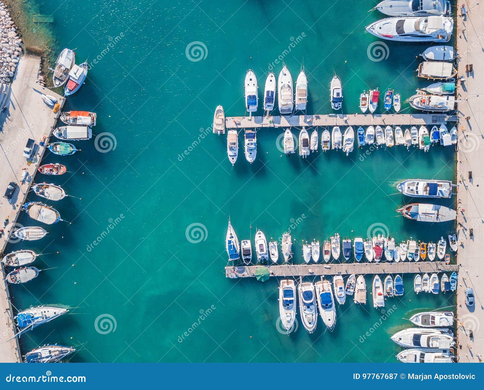 boats in the marina