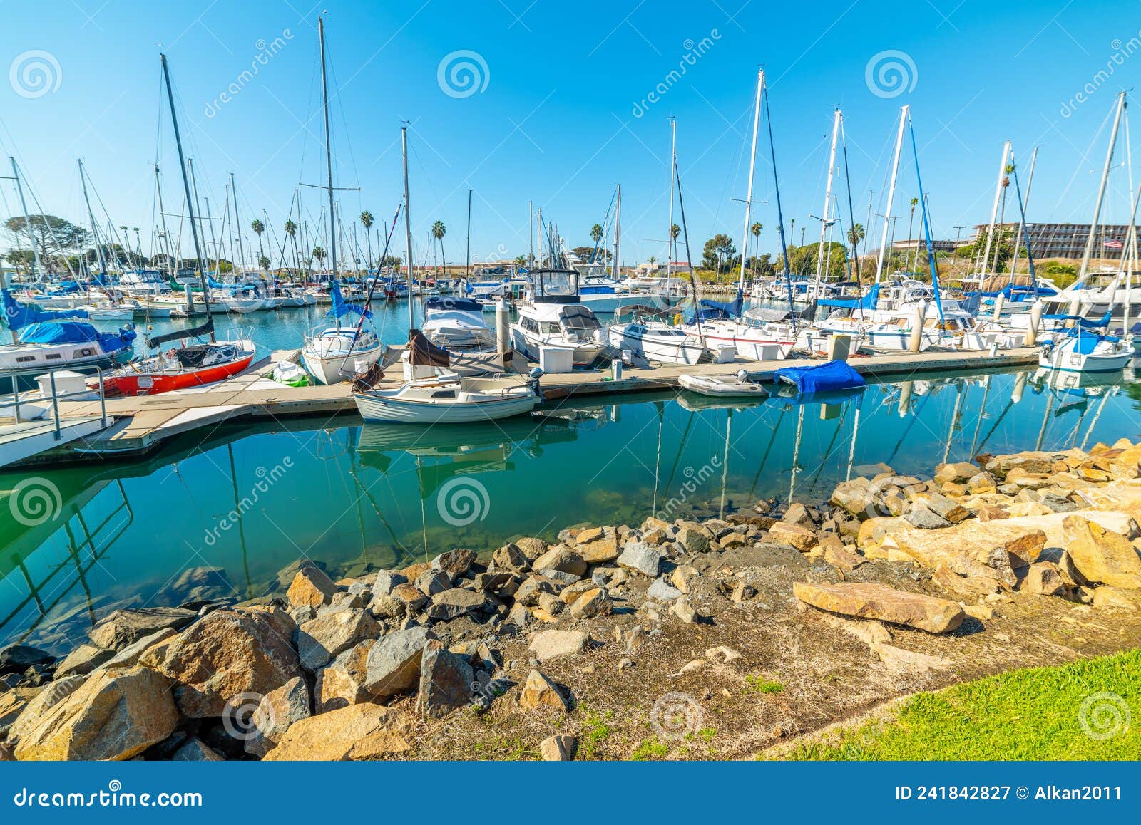Boats in Oceanside Harbor on a Sunny Day Editorial Photography - Image ...