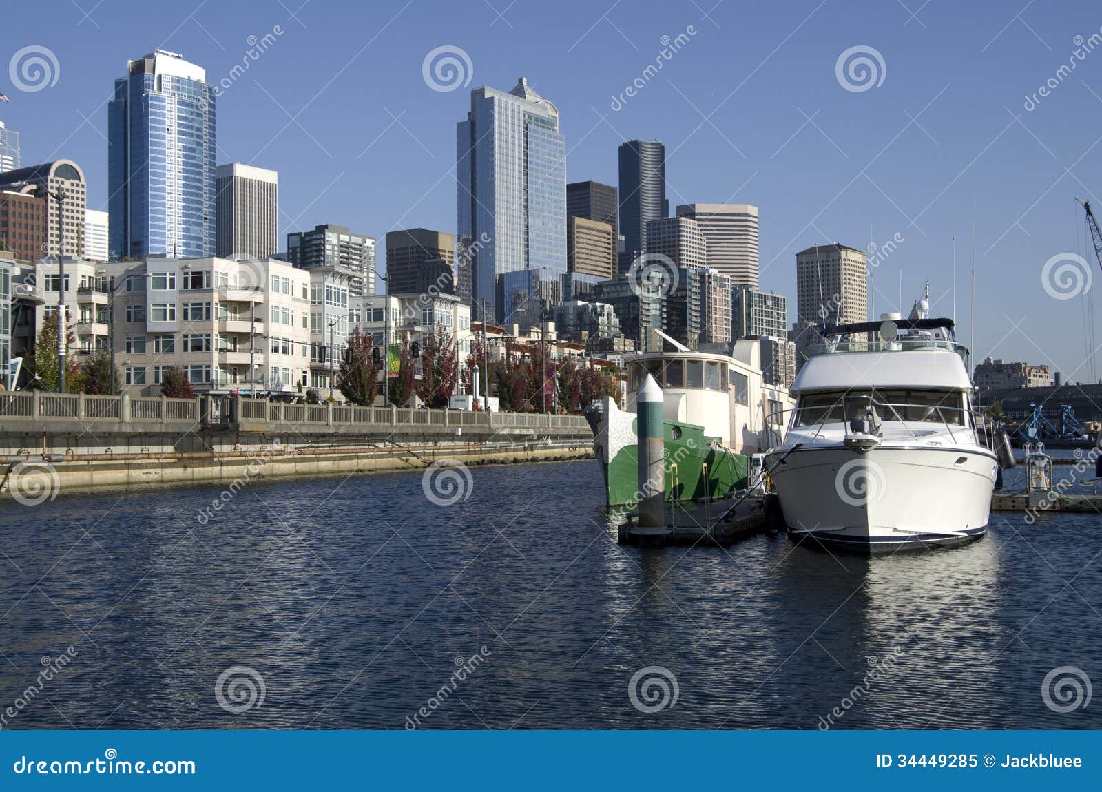 boatyard at seattle waterfront