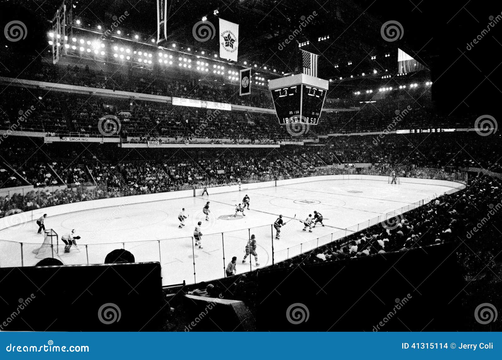 Sunset Over Field Hockey Arena with Equipment on Field Stock Photo - Image  of game, cheering: 93197948