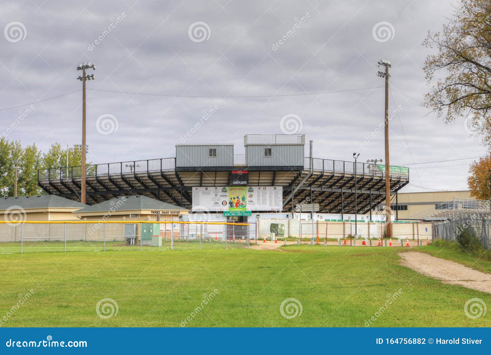 Bob Van Impe Field in Saskatoon, Saskatchewan, Canada. it is a Softball