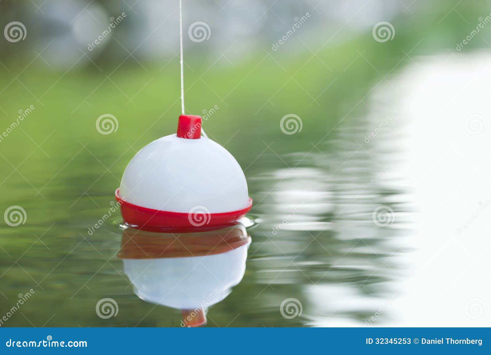 Bobber Floating Water Ripples Stock Photos - Free & Royalty-Free