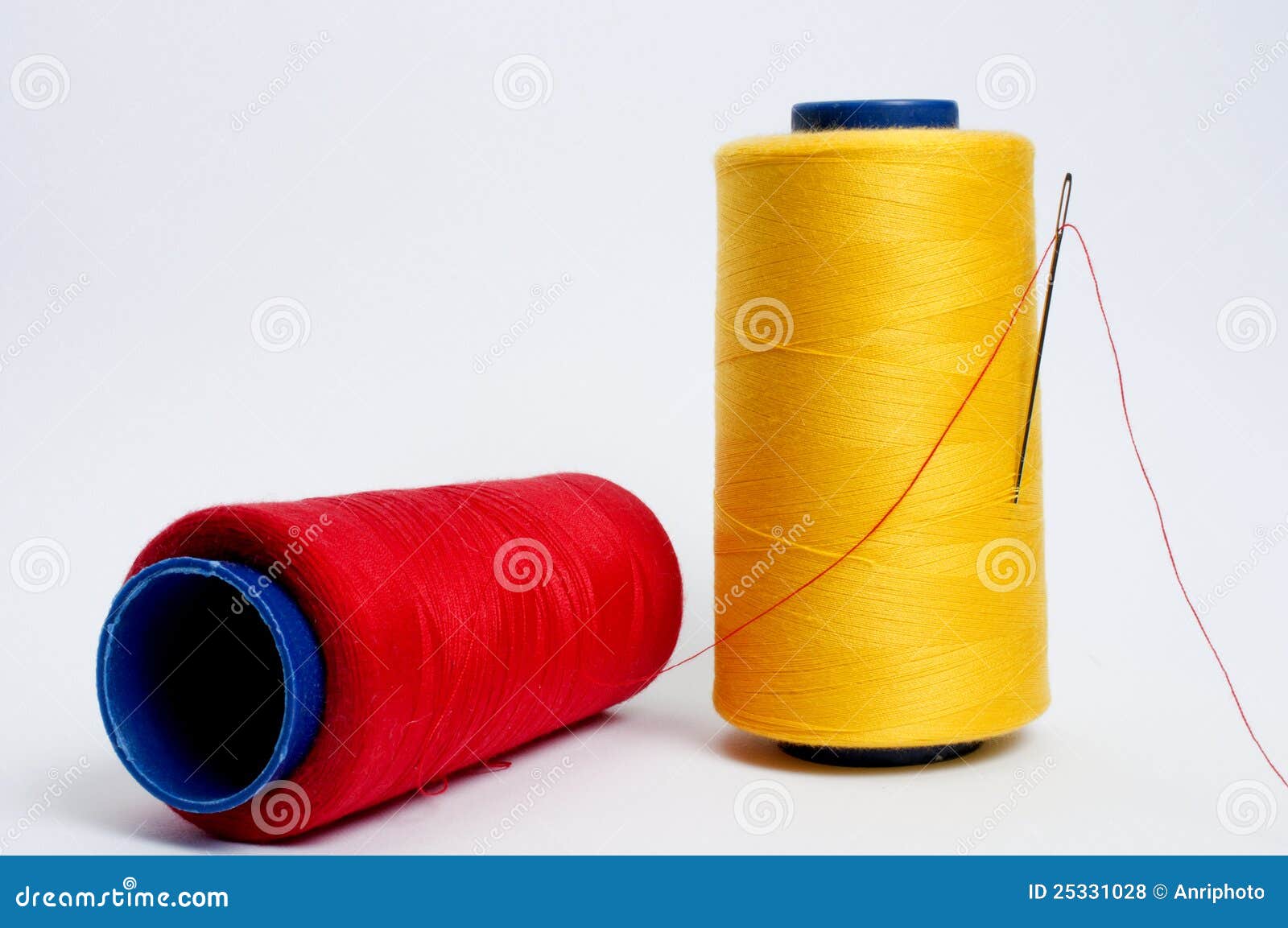 Bobbin and Needle stock photo. Image of sewing, hobby 25331028