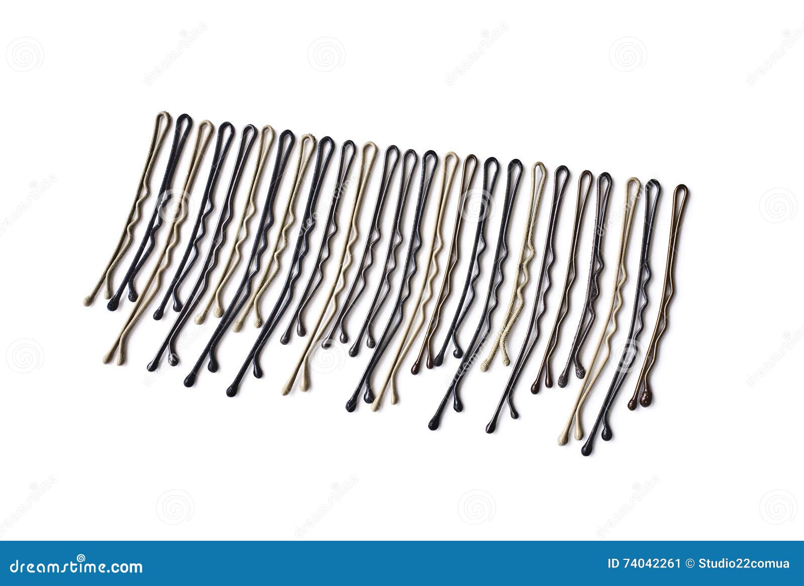 Bobby pins stock image. Image of fashion, care, invisible 74042261