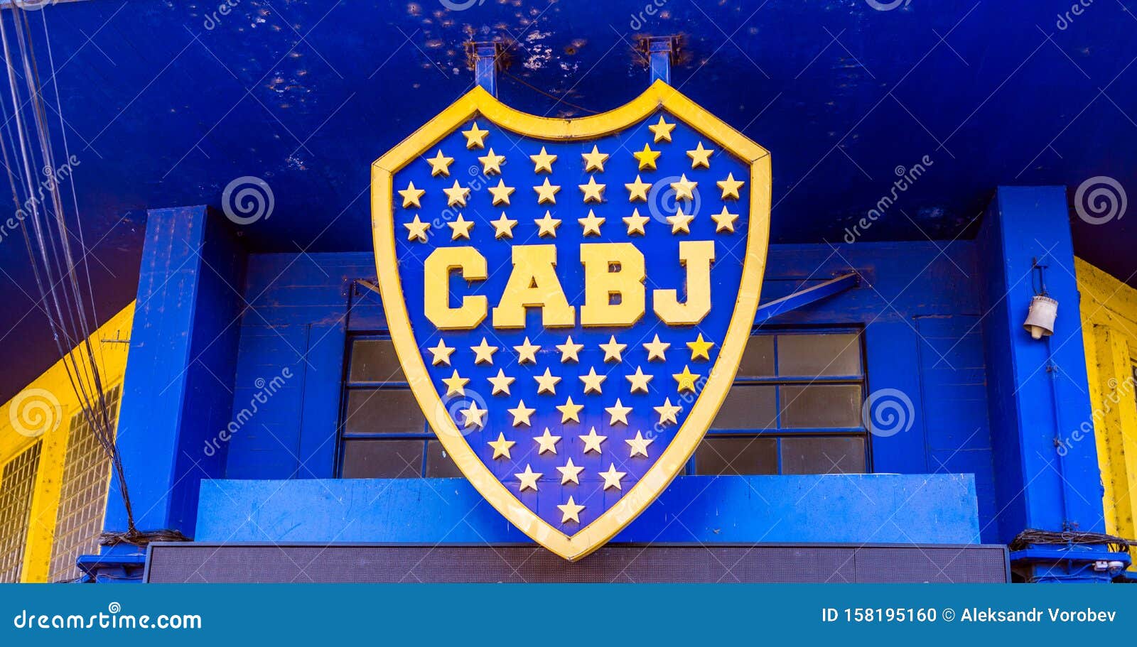 Buenos Aires, Argentina - July 18, 2017: Boca Juniors Emblem at the  Bombonera Editorial Image - Image of bombonera, sports: 158195160