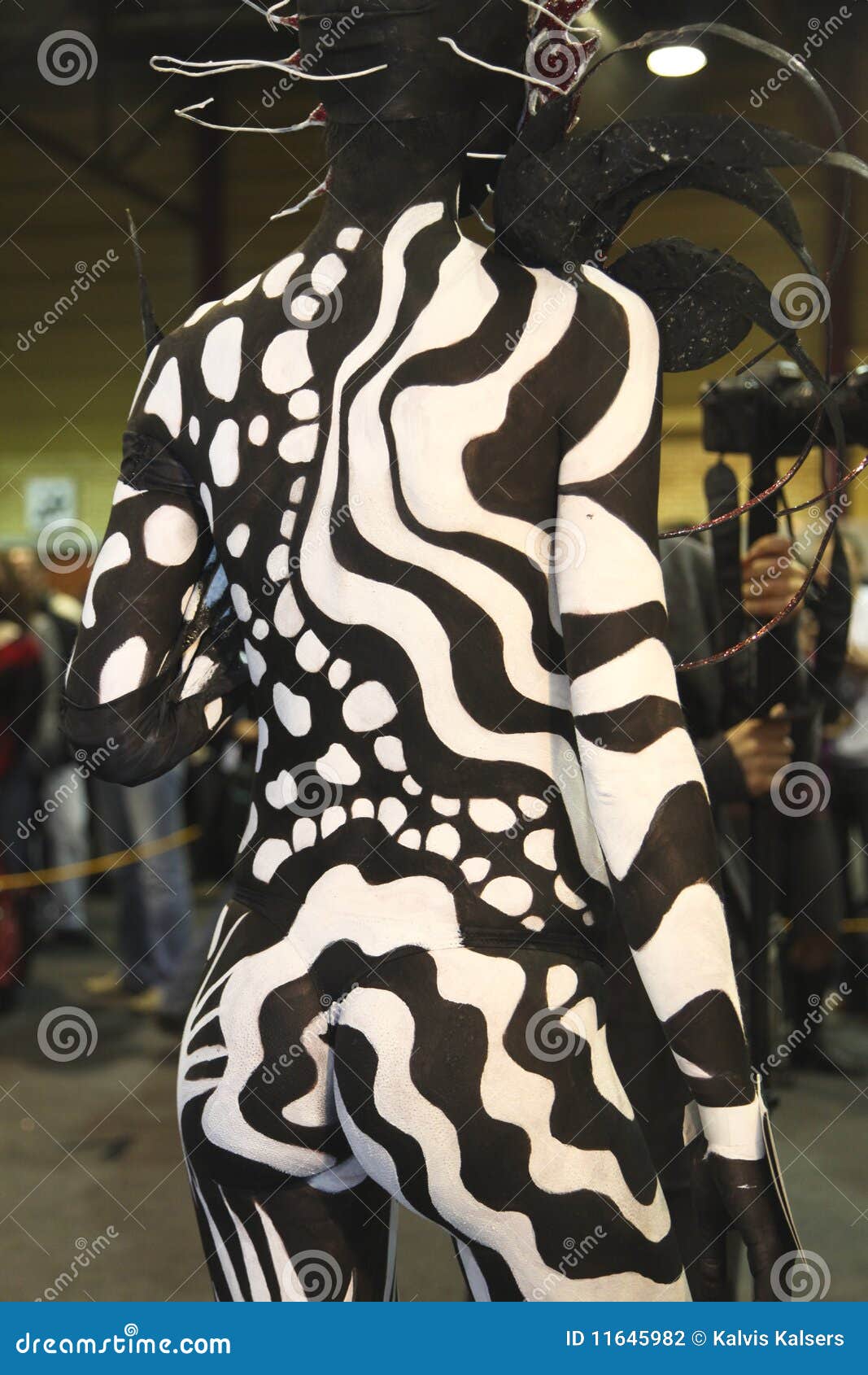 Body art editorial photography. Image of show, riga, attractive 11645982