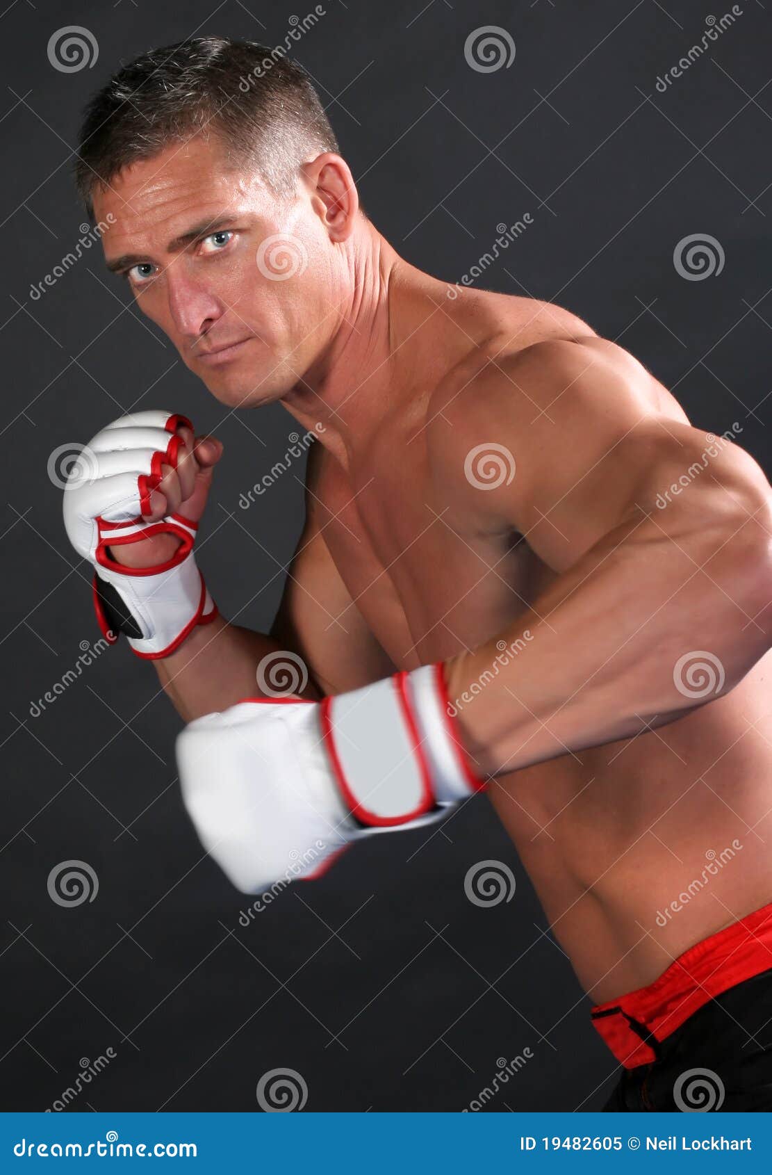 Body Blow stock image. Image of boxer, exercising, glove 19482605