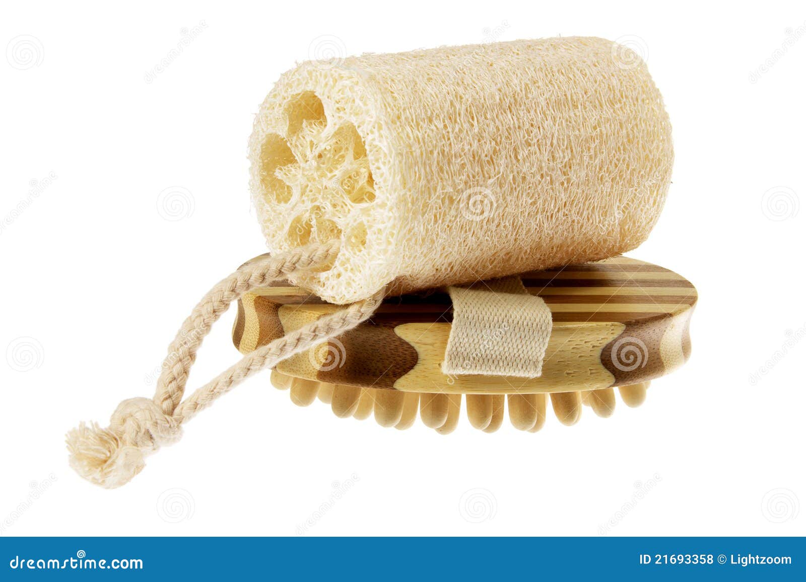 Body Brush and Loofah stock photo. Image of care, grooming 21693358