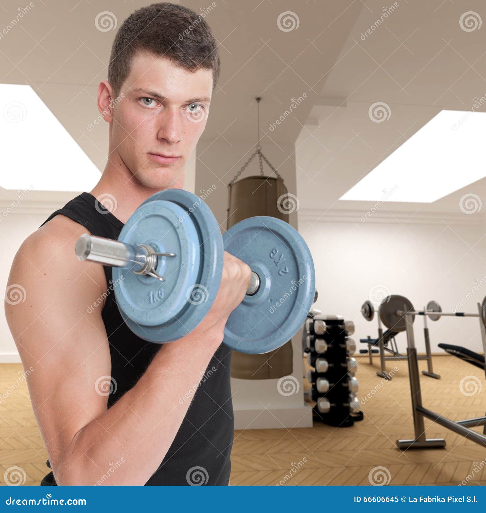Body building stock image. Image of hand, smiling, happy 66606645