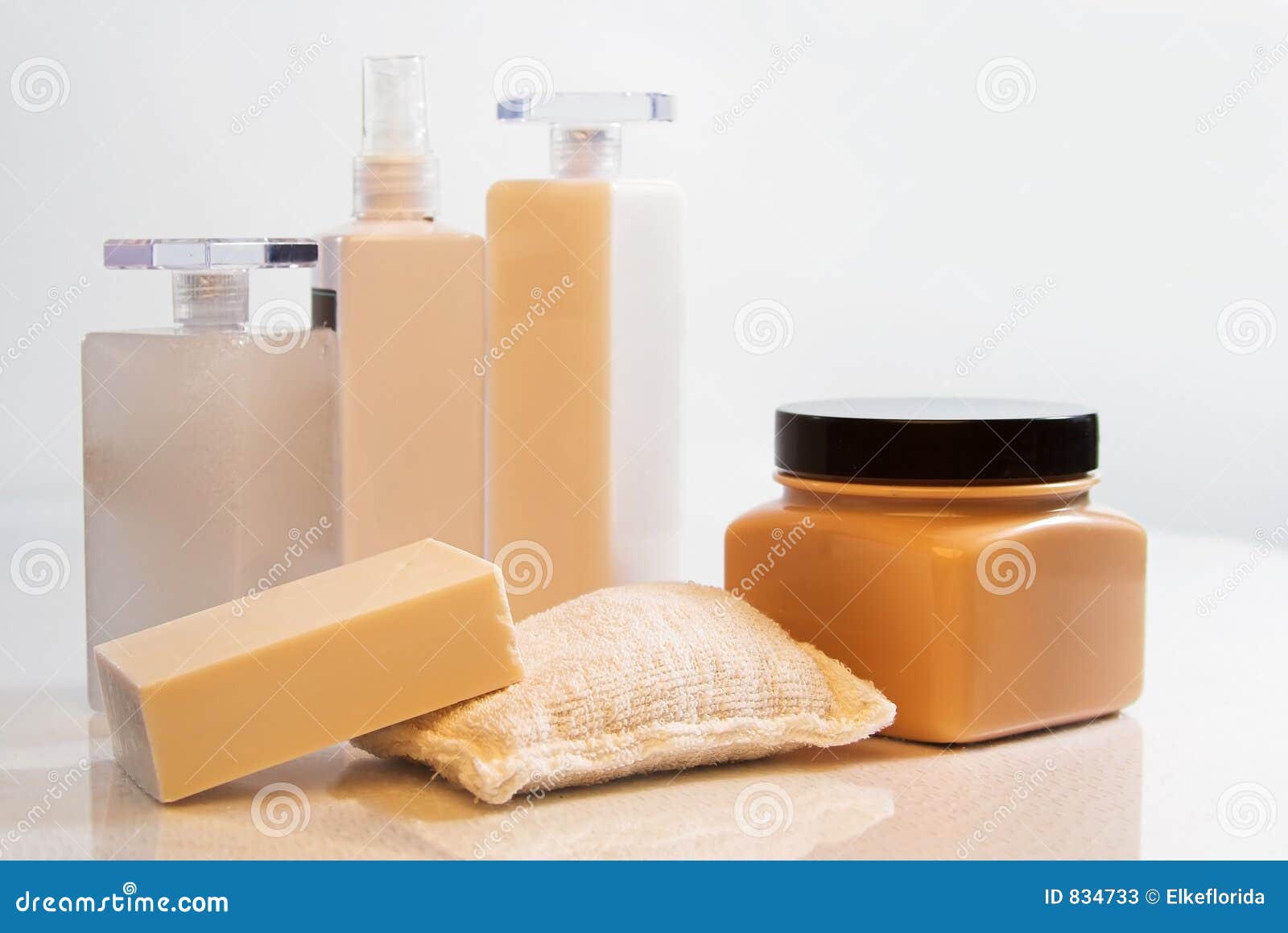 Body lotions and soap stock image. Image of complexion 834733