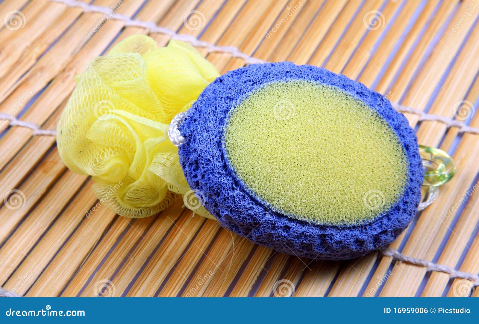 Body scrub pads stock photo. Image of background, items 16959006