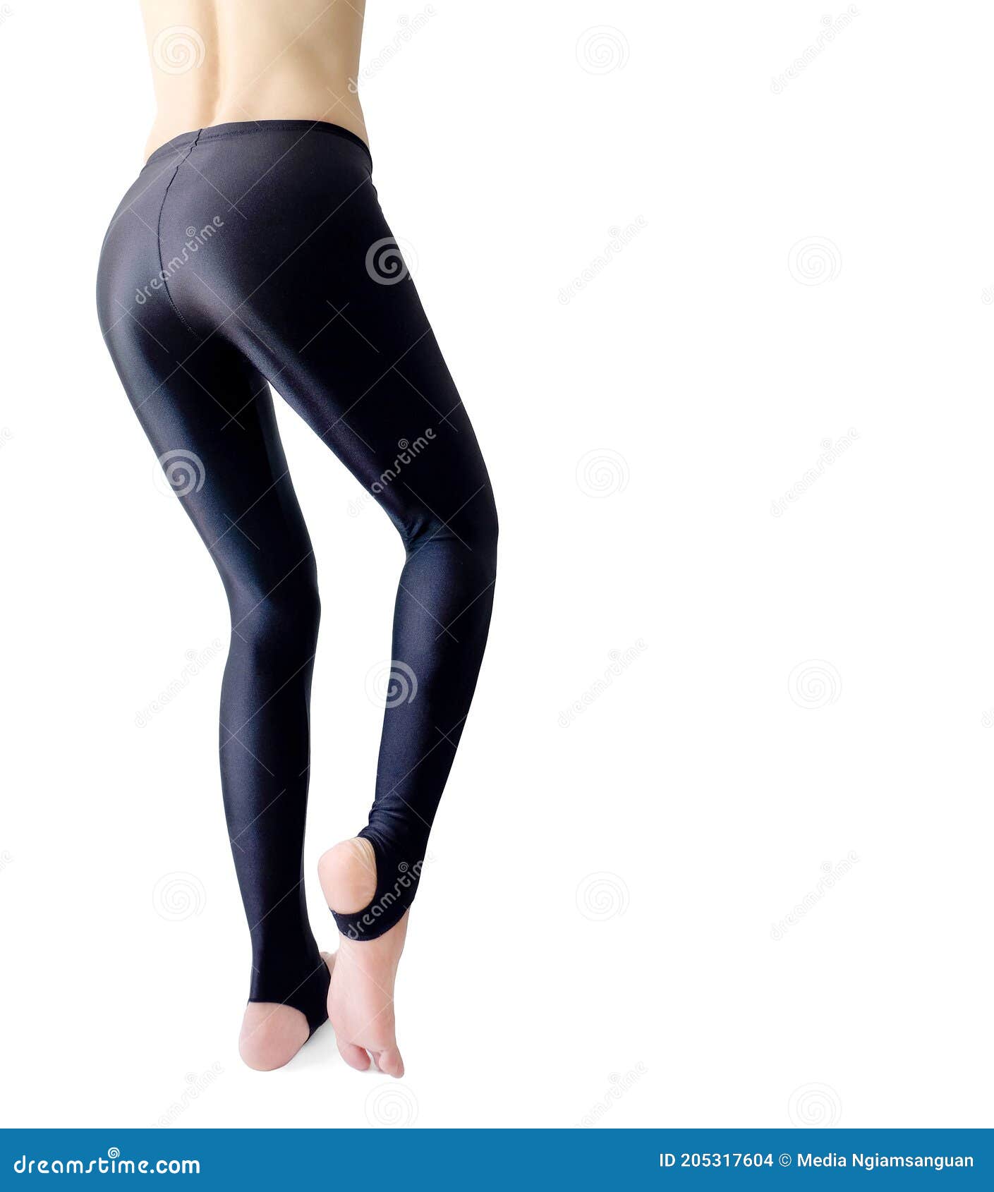 Body of a Woman Skin Soft Hips and Leg Perfect Beautiful .she Wears Black  Pants Leggings Stock Photo - Image of concept, closeup: 205317604