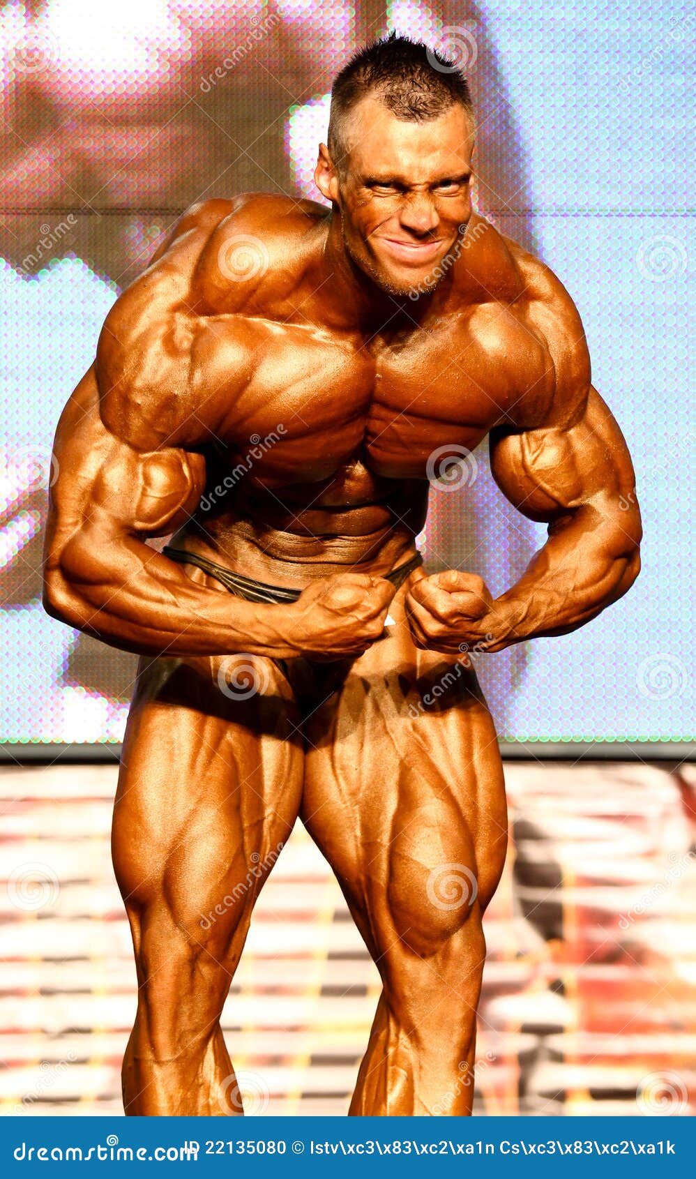 Bodybuilder editorial image. Image of ifbb, male, attractive - 22135080