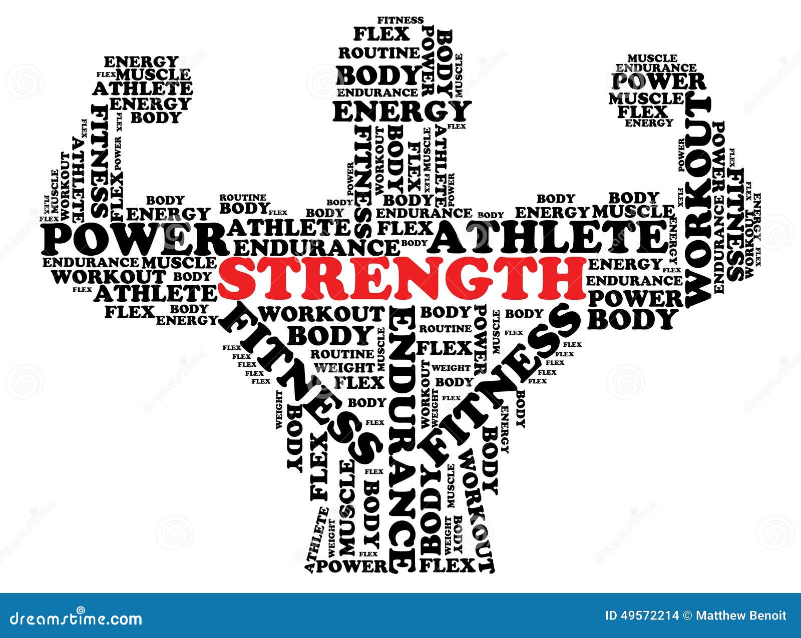 Silhouettes Athletes Bodybuilding Stock Vector Image 65595389