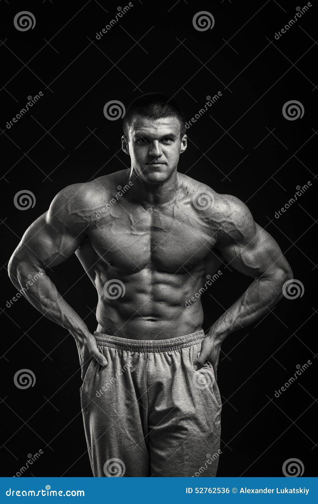 Bodybuilder stock photo. Image of active, leisure, concept - 52762536