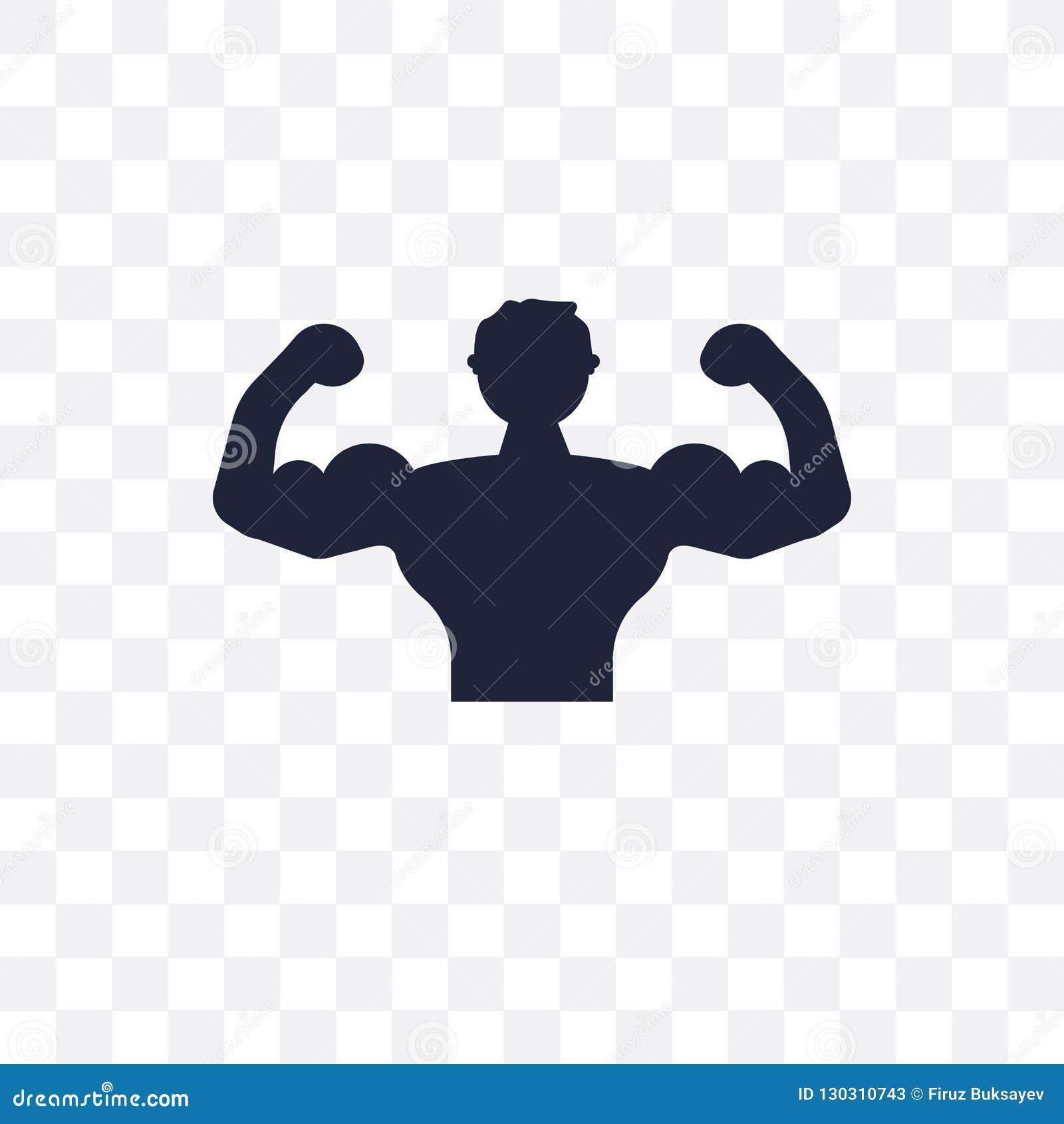 Bodybuilder Transparent Icon. Bodybuilder Symbol Design from Gym Stock ...