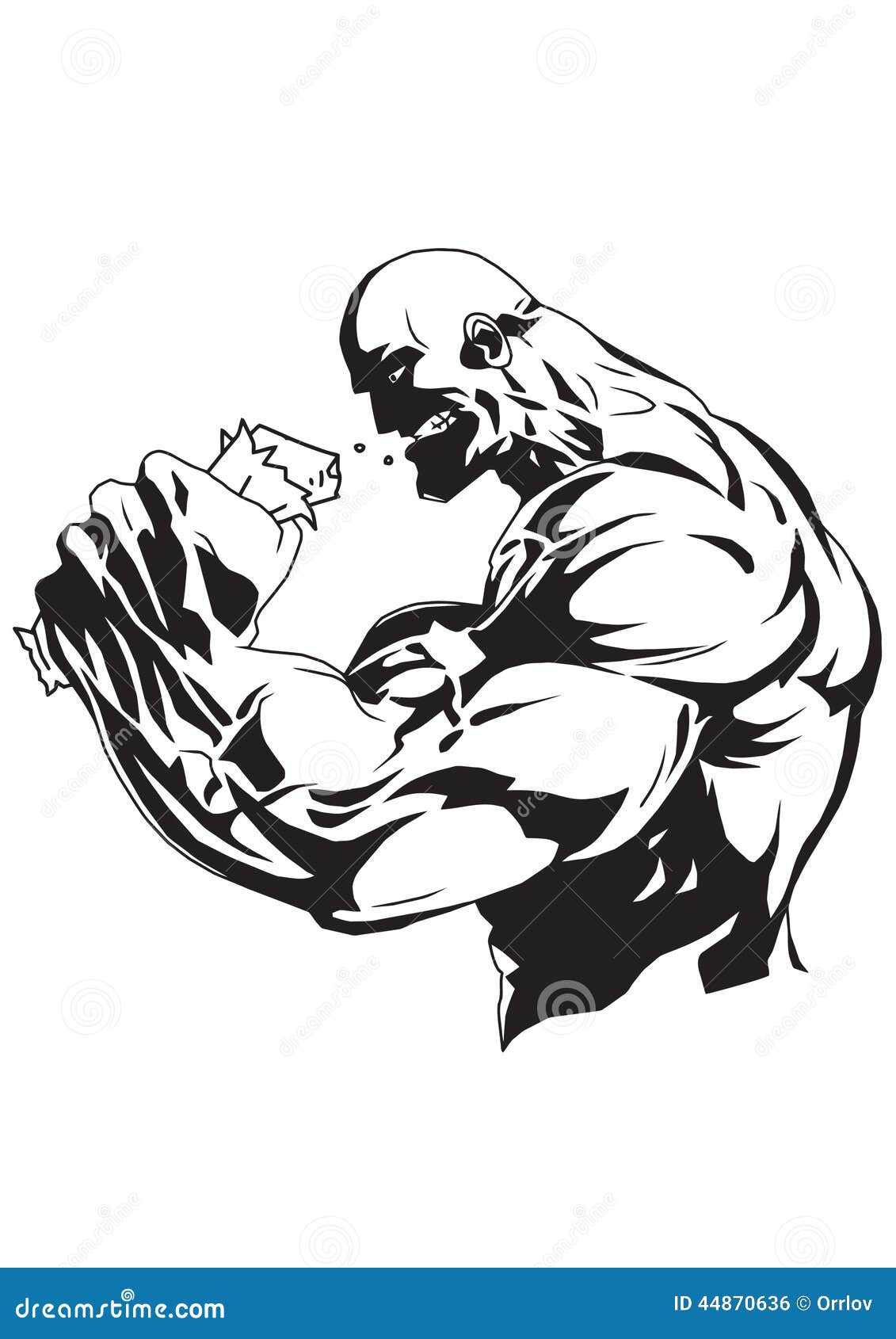 Bodybuilding supplement.isolated on a white.illustration.