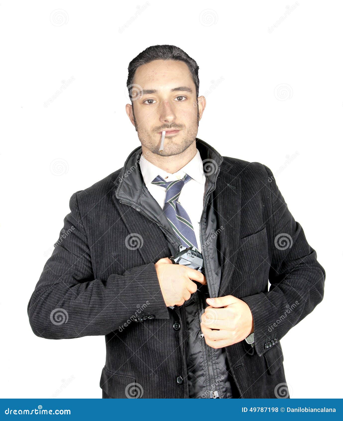 Bodyguard stock photo. Image of armed, police, arms, businessman 49787198