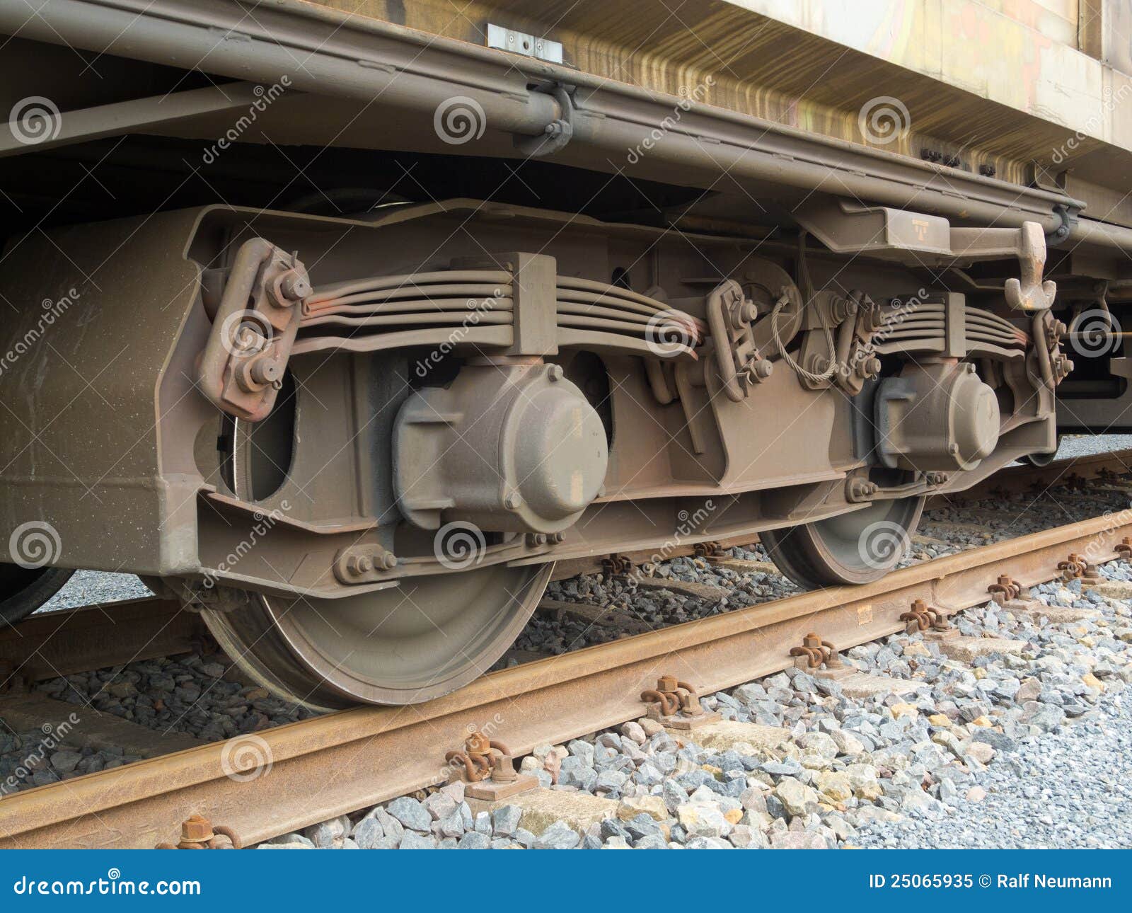 Bogie of a freight wagon stock image. Image of train 25065935