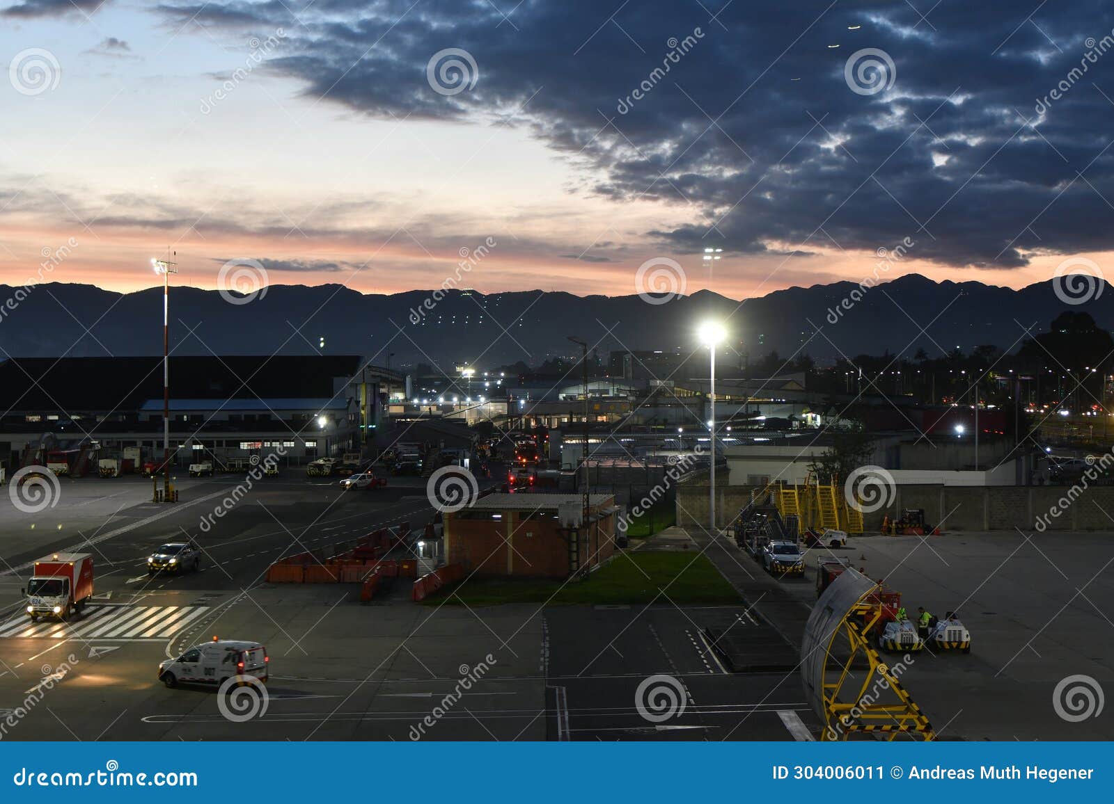 bogota columbia airport views travel fly international