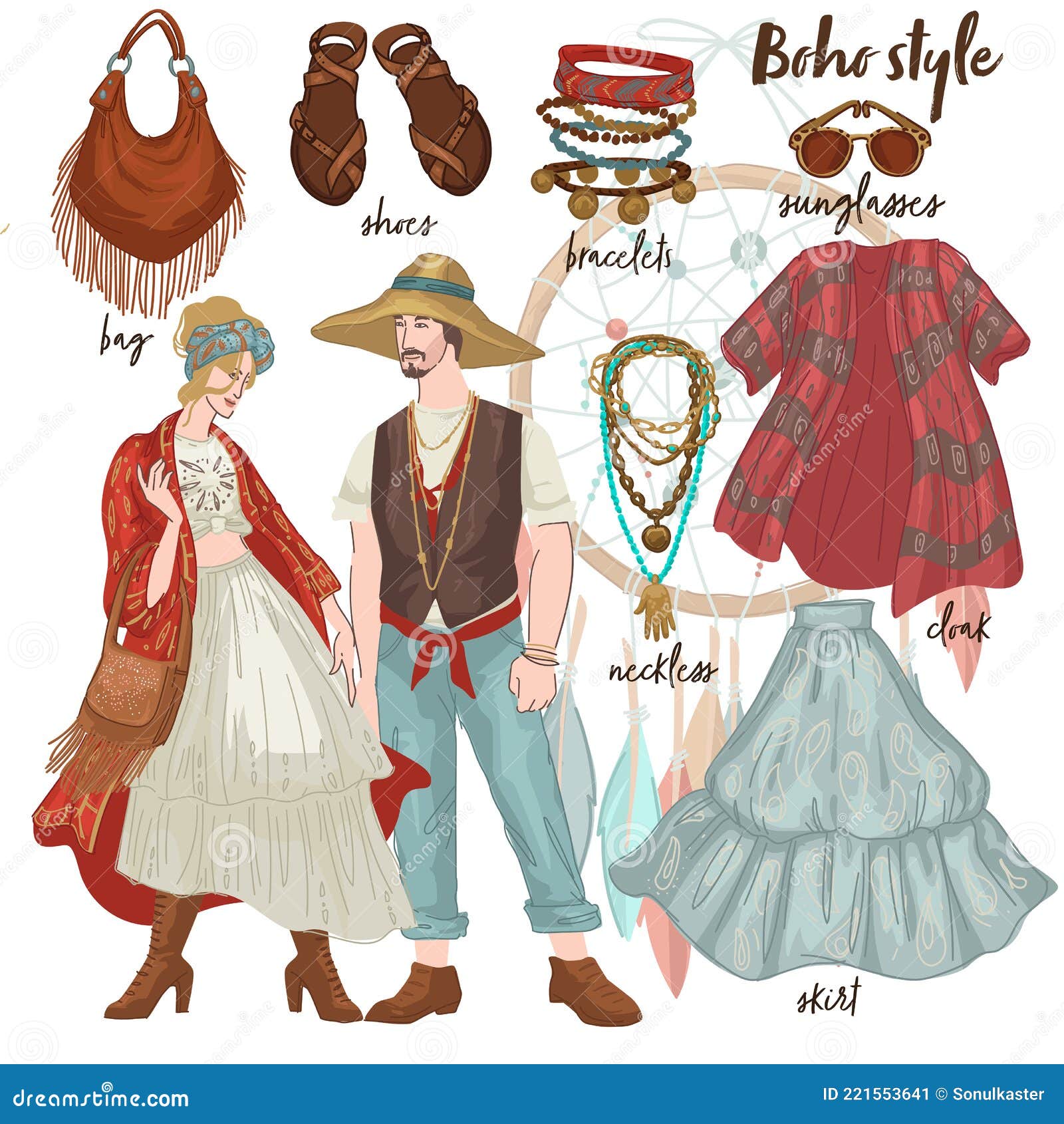 Bohemian Style Men