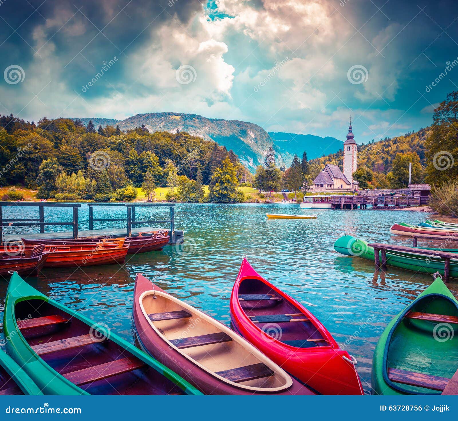 tourist boat bohinj