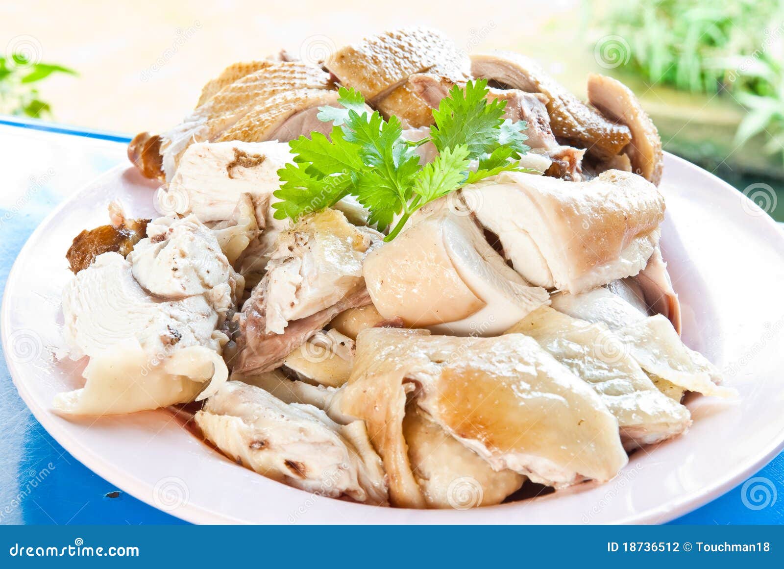 Boil Chicken and Boiled Duck Stock Photo - Image of animal, ducks: 18736512