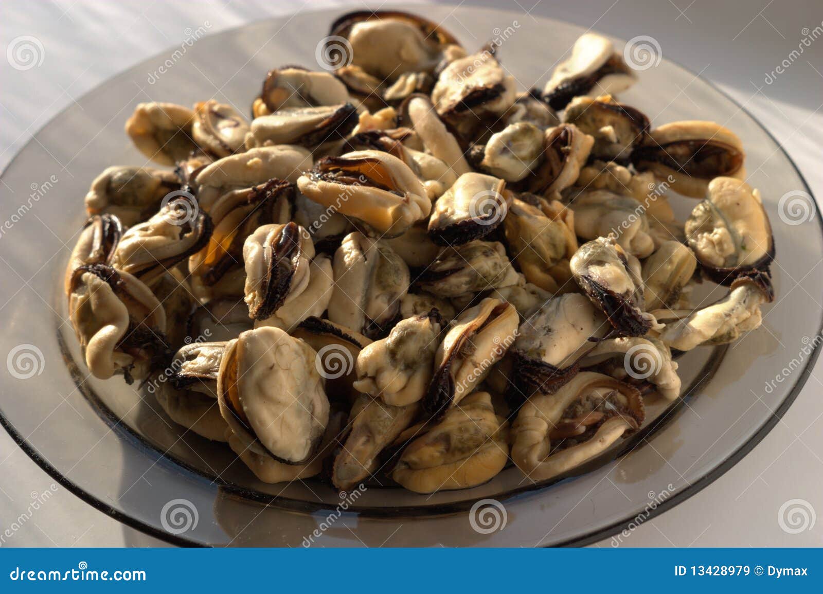 Boiled Appetizing Sea Mussels Stock Image Image of protein, cook