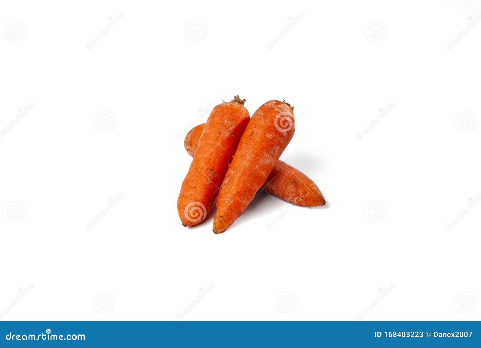 Boiled Carrots on a the White Background Stock Image Image of mixed