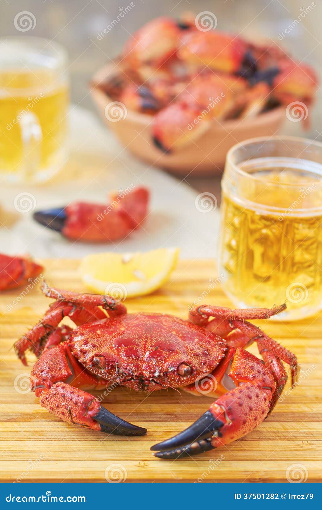 Boiled crabs stock photo. Image of shellfish, healthy 37501282