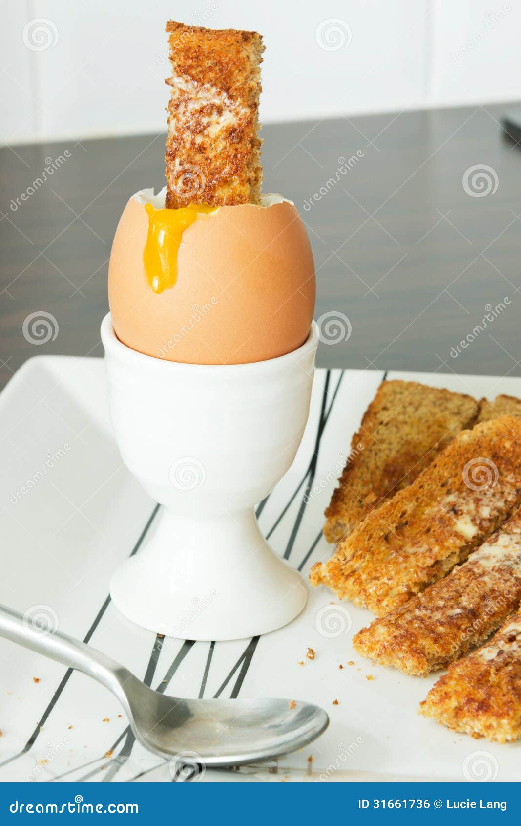 Boiled Egg and Toast Soldiers Stock Photo - Image of morning, eggcup ...