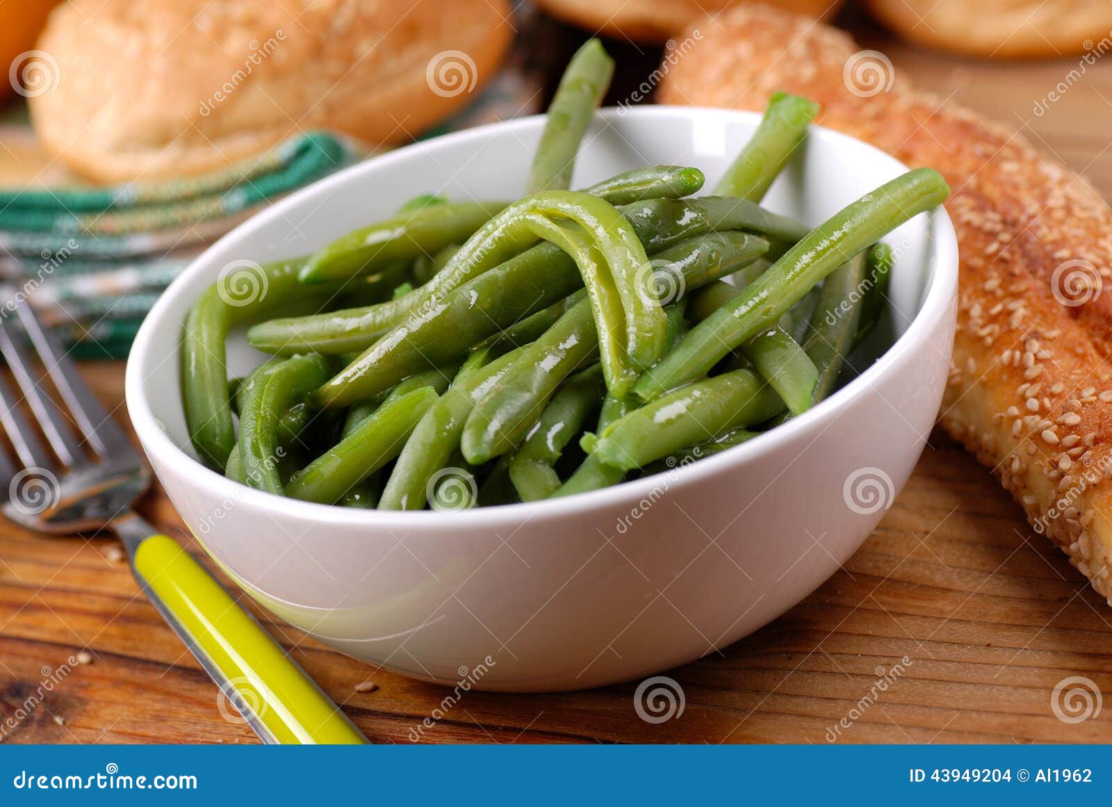 Boiled green beans stock photo. Image of vegetarian, organic 43949204