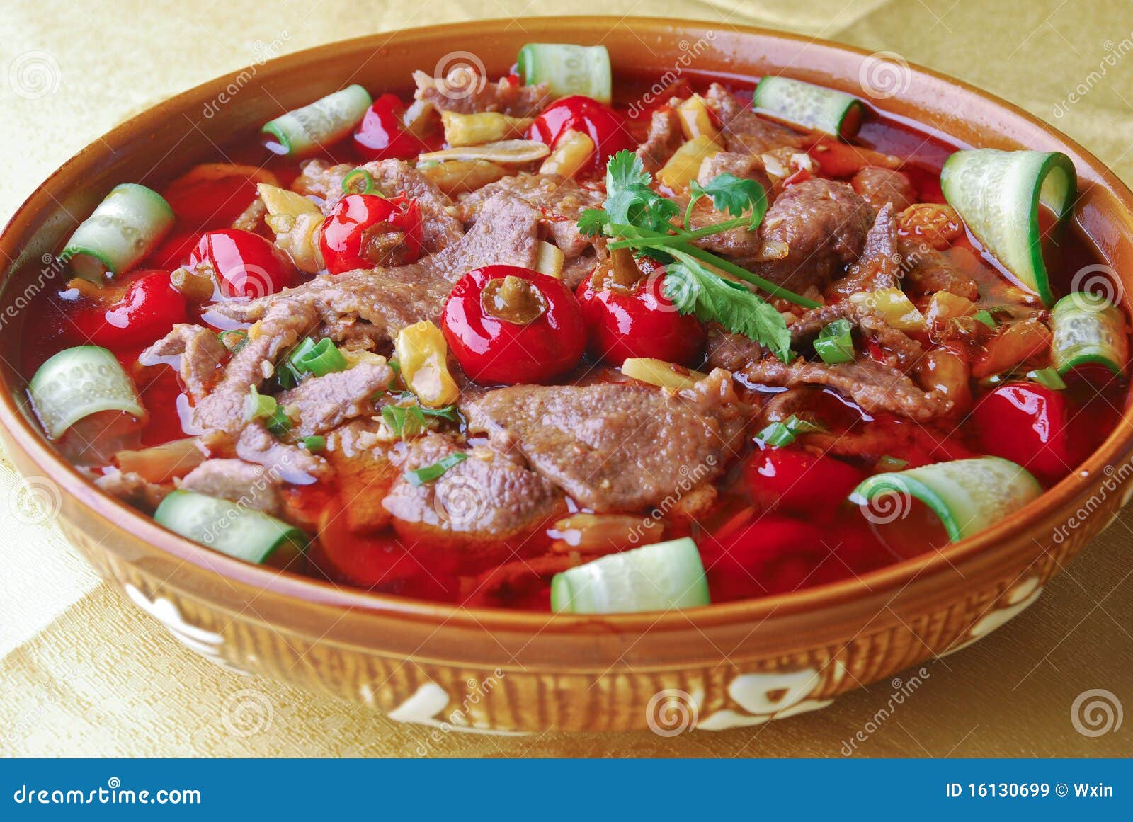 Boiled meat stock image. Image of soup, cuisine, healthy 16130699